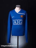 2008-09 Manchester United Goalkeeper Shirt XL.Boys Football Shirt