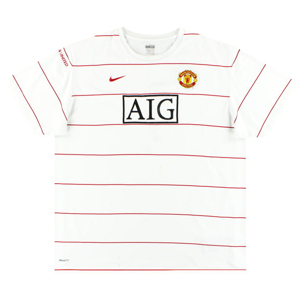 2008-09 Manchester United Nike Training Shirt XXL | Vintage