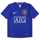 2008-09 Manchester United Nike Third Shirt S.Boys Football Shirt