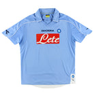 2008-09 Napoli Home Shirt L Football Shirt