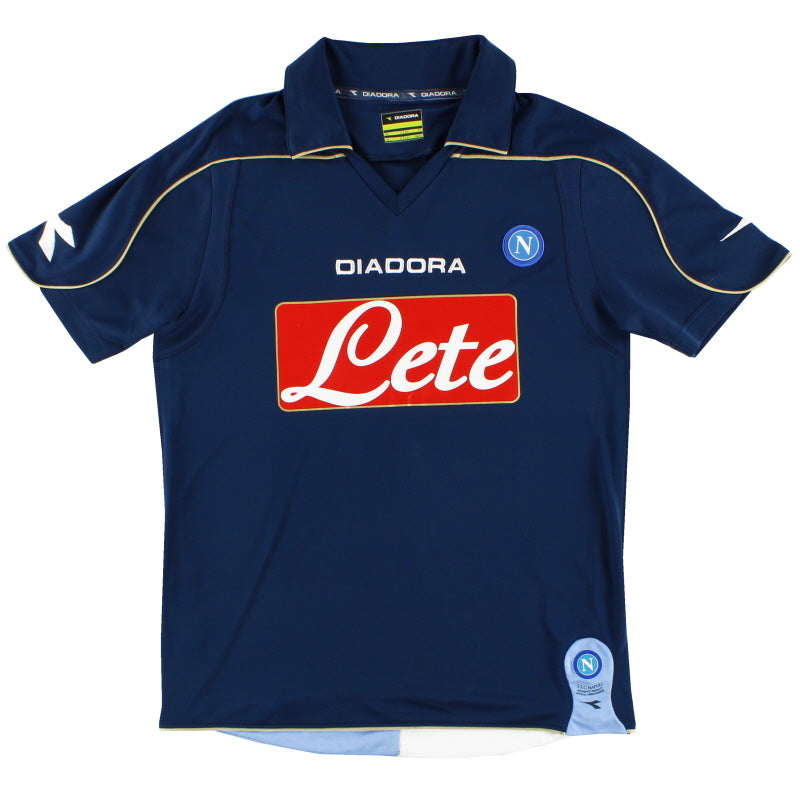 2008-09 Napoli Third Shirt L Football Shirt