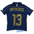 2008-09 Napoli Third Shirt Santacroce #13 XS Football Shirt