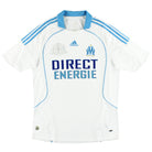 2008-09 Olympique Marseille adidas Home Shirt L Football Shirt