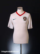 2008-09 Portugal Away Shirt XL Football Shirt