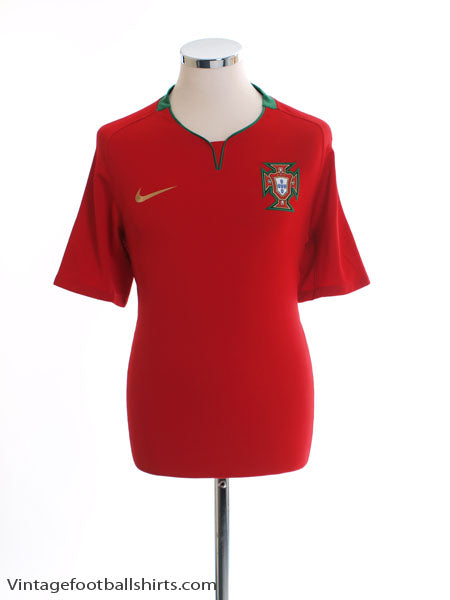 2008-09 Portugal Home Shirt *Mint* XL Football Shirt