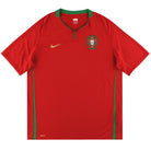 2008-09 Portugal Nike Home Shirt  XL Football Shirt