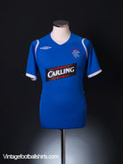2008-09 Rangers Home Shirt S Football Shirt