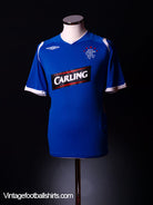 2008-09 Rangers Home Shirt XL Football Shirt