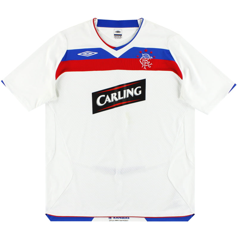 2008-09 Rangers Umbro Away Shirt XL Football Shirt