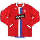 2008-09 Rangers Umbro Third Shirt L/S *Mint* L Football Shirt