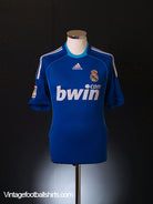 2008-09 Real Madrid Away Shirt M Football Shirt