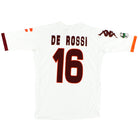 2008-09 Roma Away Shirt De Rossi #16 M Football Shirt