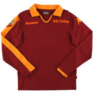 2008-09 Roma Kappa Polo Top L/S M Football Shirt