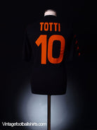 2008-09 Roma Third Shirt Totti #10 *As New* XL Football Shirt