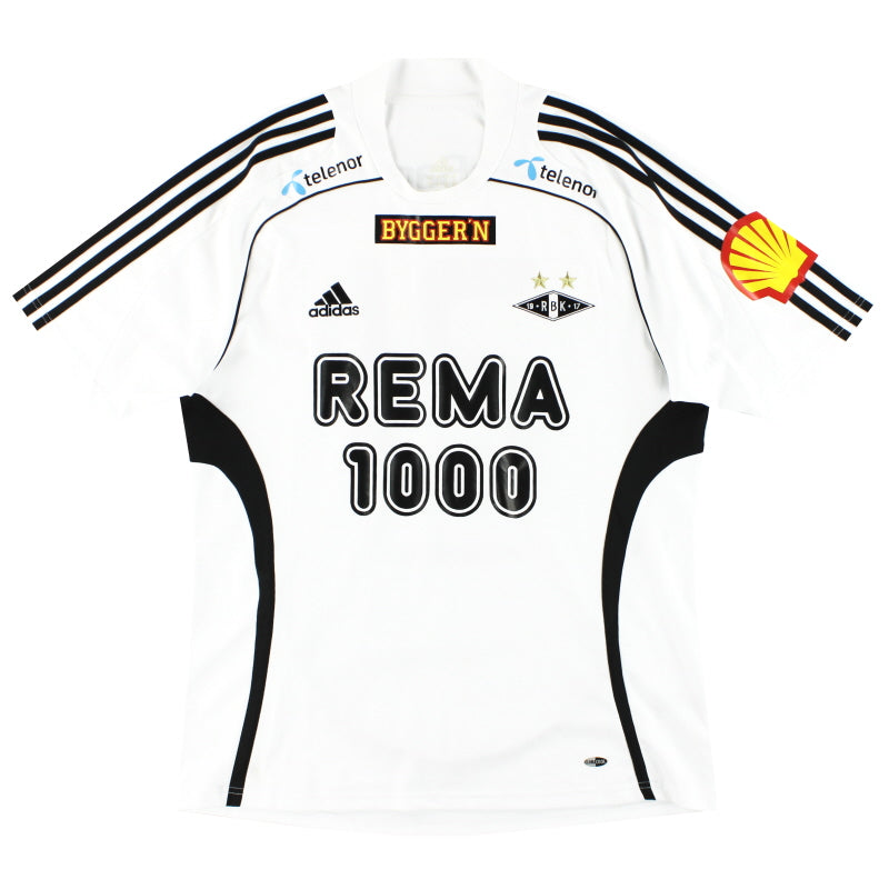 2008-09 Rosenborg adidas Match Issue Home Shirt #21 L Football Shirt