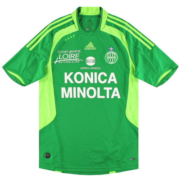 2008-09 Saint Etienne adidas Home Shirt M 657837 | Vintage