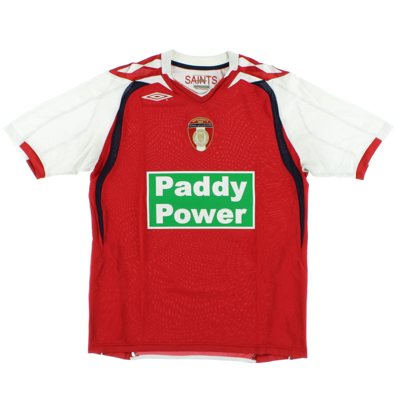 2008-09 St Patrick's Athletic Home Shirt M Football Shirt