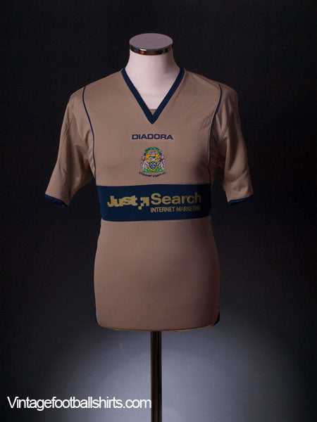 2008-09 Stockport County Third Shirt *Mint* S Football Shirt