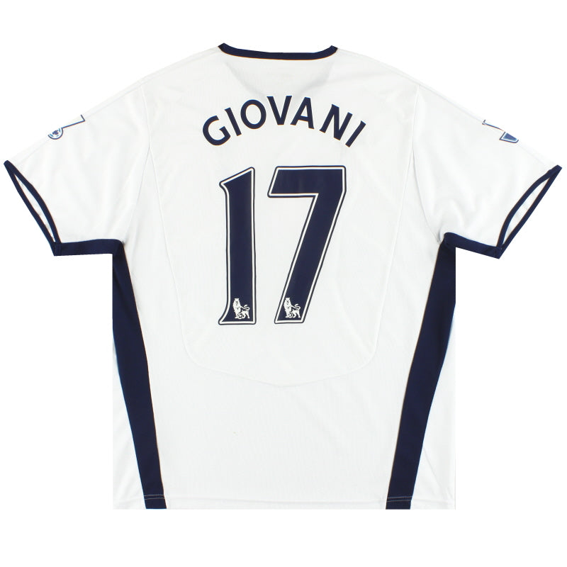 2008-09 Tottenham Puma Home Shirt Giovani #17 XL Football Shirt