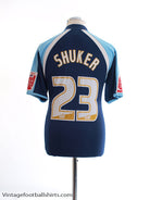 2008-09 Tranmere Rovers Away Shirt Shuker #23 M Football Shirt