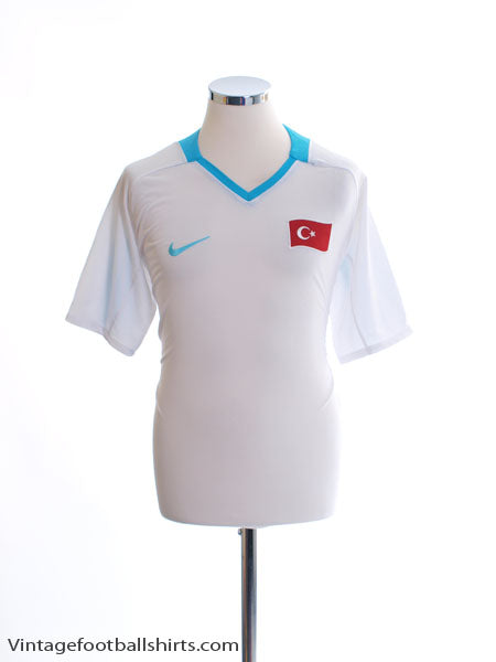 2008-09 Turkey Away Shirt L Football Shirt