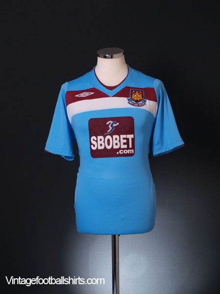 2008-09 West Ham Away Shirt M Football Shirt