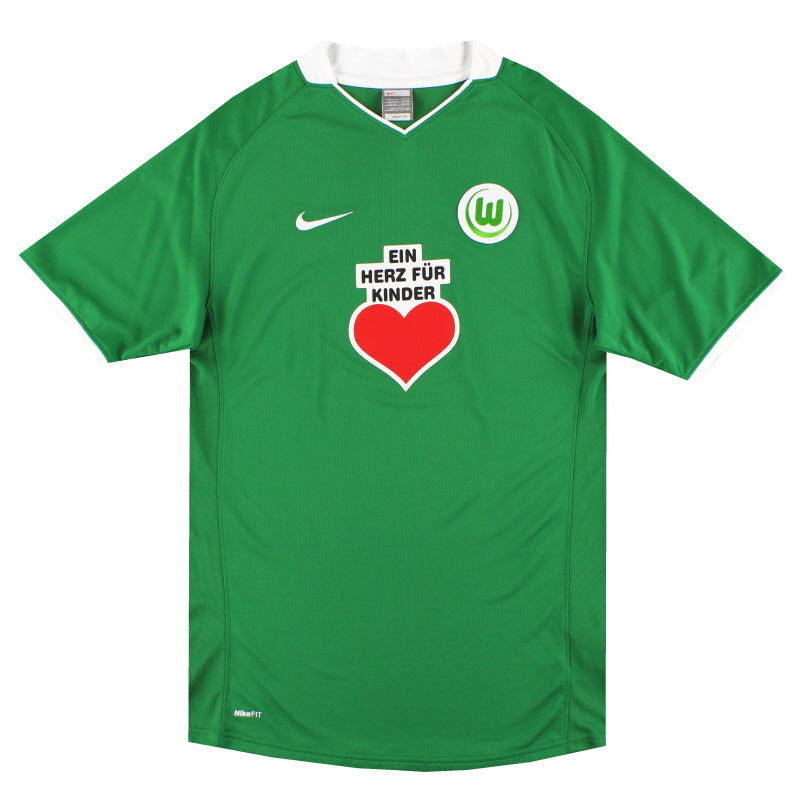 2008-09 Wolfsburg Nike Home Shirt L Football Shirt