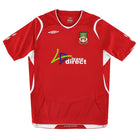 2008-09 Wrexham Umbro Home Shirt *Mint* L.Boys  Football Shirt