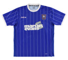 2008-09 Ipswich Mitre Home Shirt XL