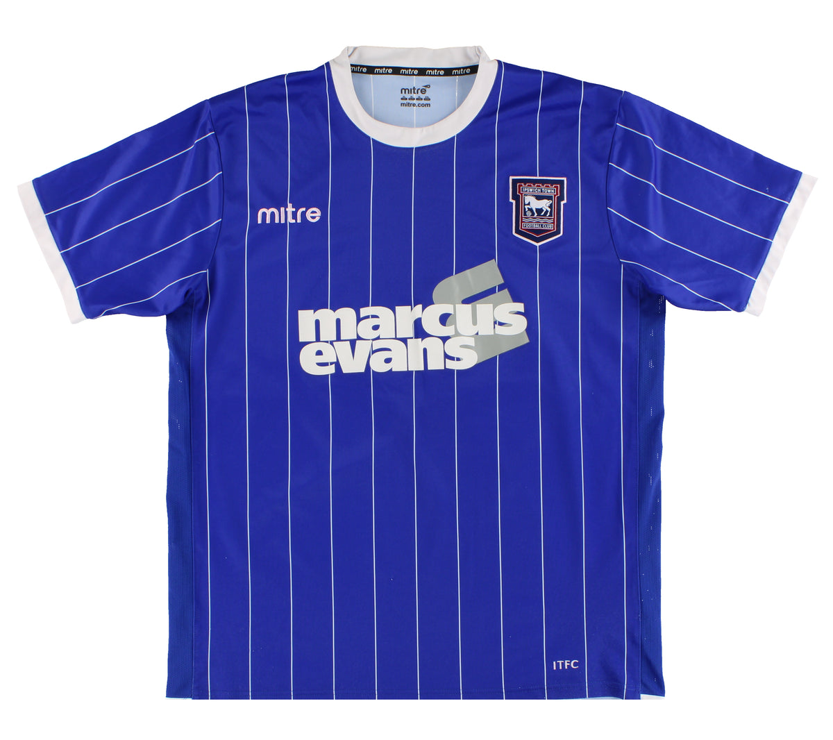 2008-09 Ipswich Mitre Home Shirt XL