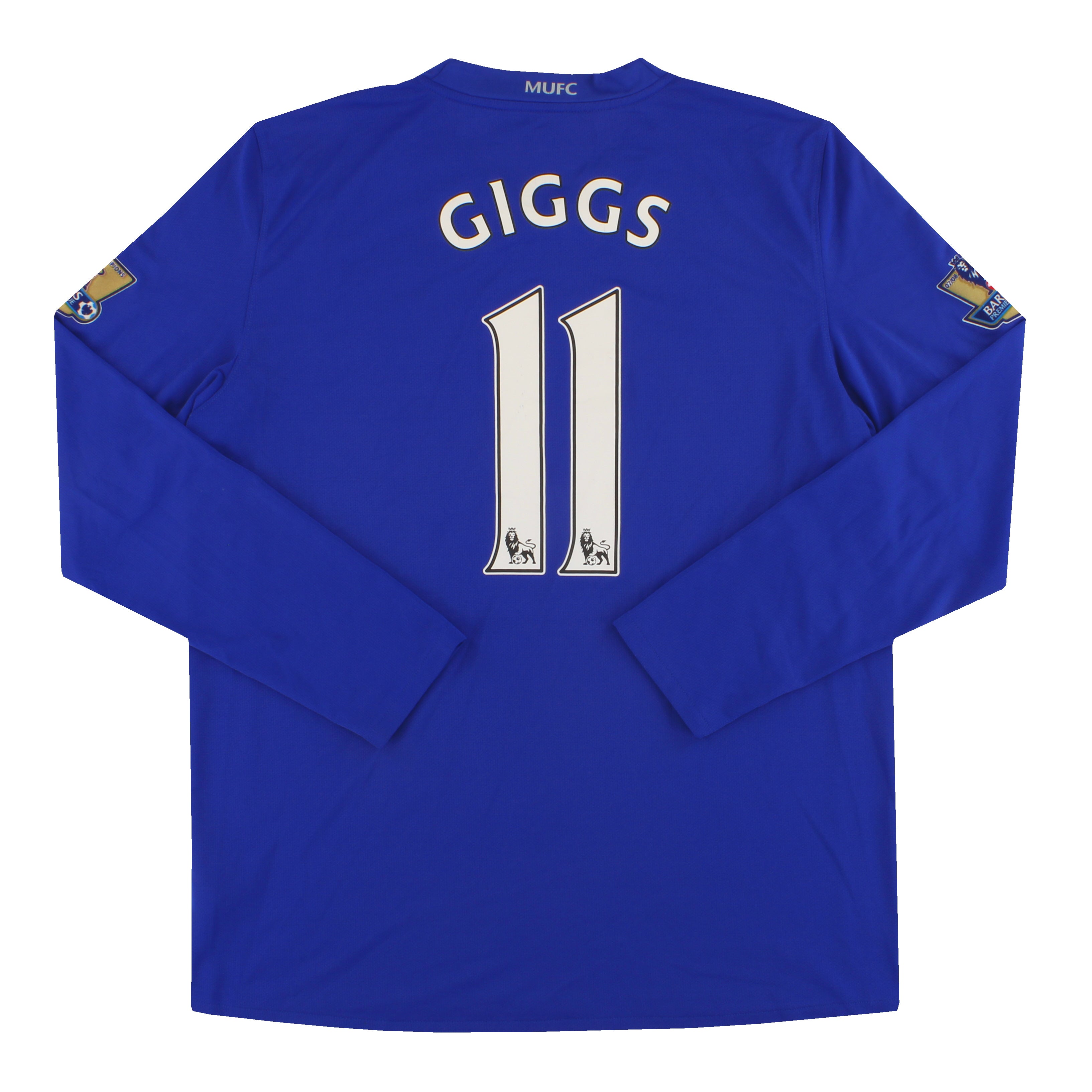 2008-09 Manchester United Nike Third Shirt Giggs #11 L/S L 287616