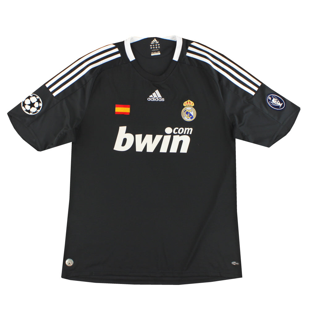 2008-09 Real Madrid adidas CL Third Shirt XL 685420 | Vintage