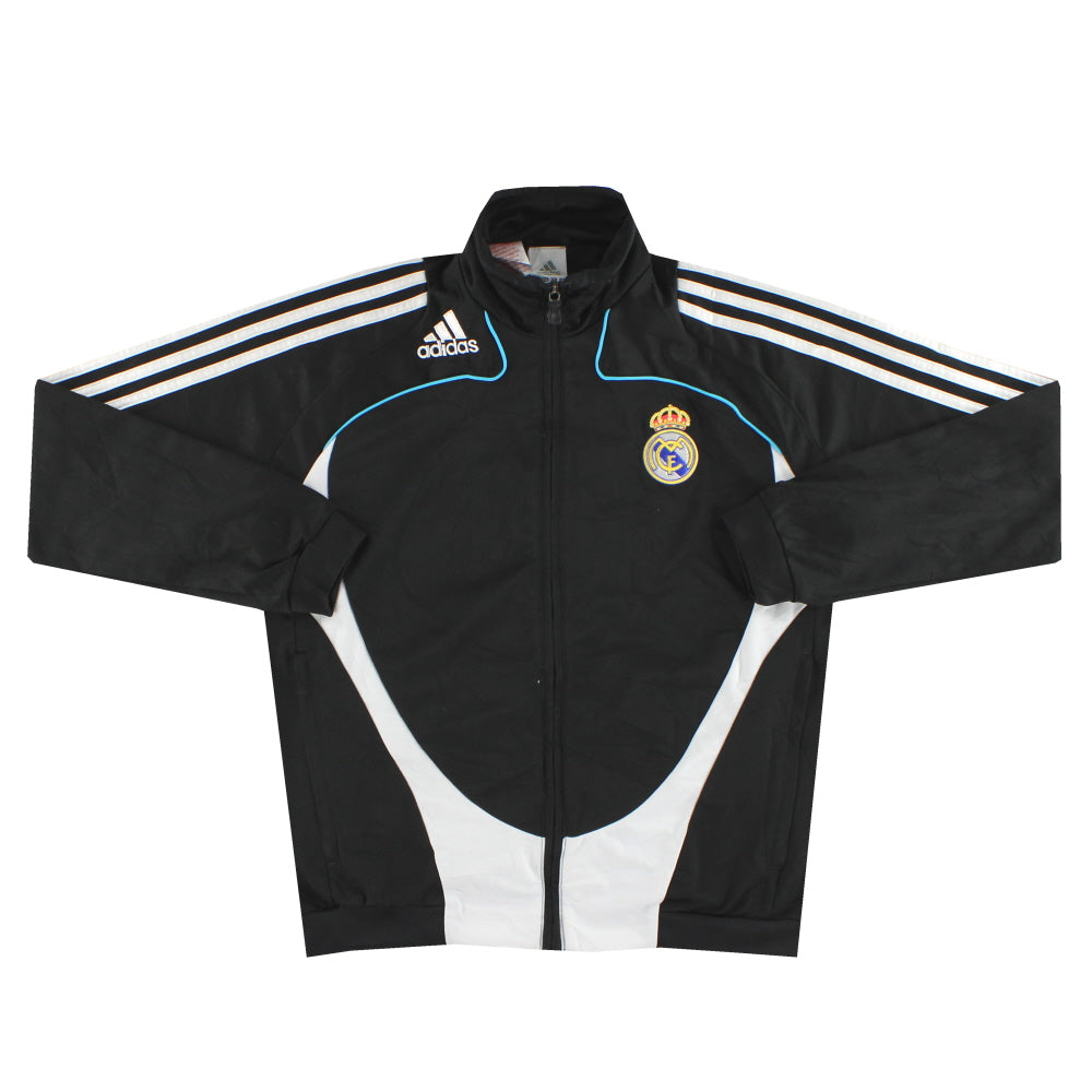 Real Footprints Tracking 2008-09 Real Madrid adidas Track Jacket L.Boys 050292 | Vintage ...