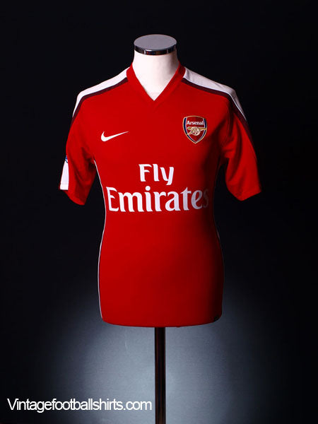 2008-10 Arsenal Home Shirt M Football Shirt