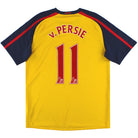 2008-10 Arsenal Nike Away Shirt v.Persie #11 L Football Shirt