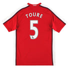 2008-10 Arsenal Nike Home Shirt Toure #5 M Football Shirt