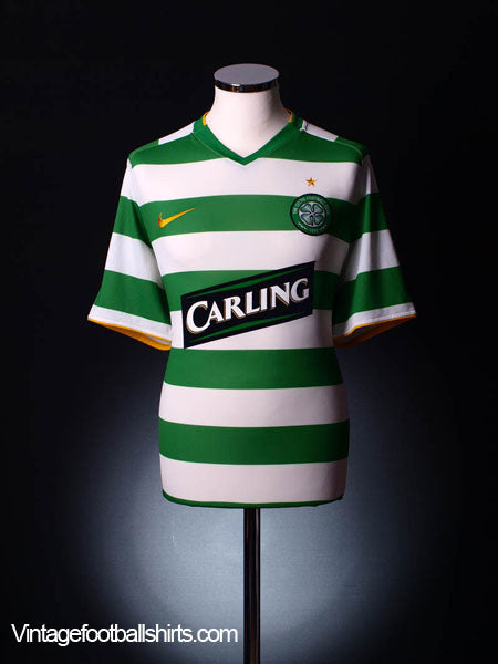 2008-10 Celtic Home Shirt M Football Shirt