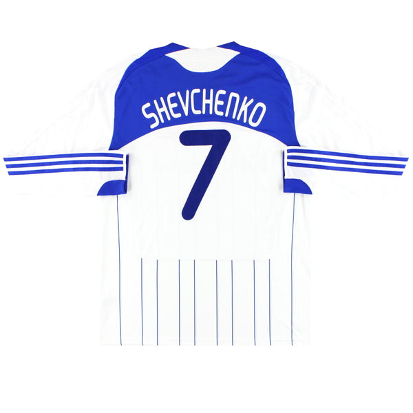 2008-10 Dynamo Kyiv adidas Home Shirt Shevchenko #7 L/S XL 308534