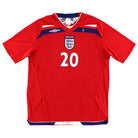 2008-10 England Away Shirt #20 XL Football Shirt