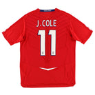 2008-10 England Away Shirt J. Cole #11 L Football Shirt