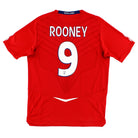 2008-10 England Away Shirt Rooney #9 M Football Shirt