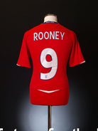 2008-10 England Away Shirt Rooney #9 *BNWT* M Football Shirt