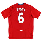 2008-10 England Away Shirt Terry #6 L Football Shirt
