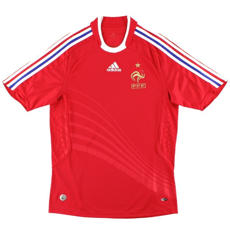 2008-10 France adidas Away Shirt L.Boys Football Shirt