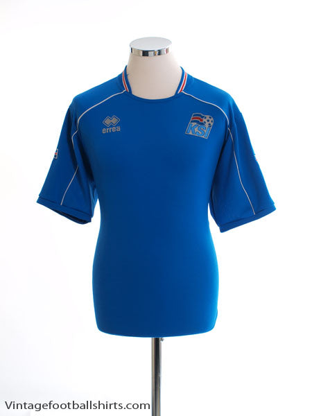 2008-10 Iceland Home Shirt L Football Shirt