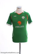 2008-10 Ireland Home Shirt L.Boys Football Shirt