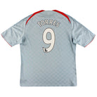 2008-10 Liverpool adidas Away Shirt Torres #9 XL Football Shirt