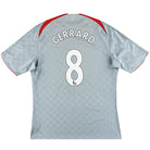 2008-10 Liverpool adidas Away Shirt Gerrard #8 L Football Shirt