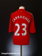 2008-10 Liverpool Home Shirt Carragher #23 XL Football Shirt