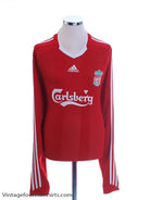 2008-10 Liverpool Home Shirt L/S XXL Football Shirt